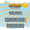 ZAR Online Casino - Apollo Slots R300 Free No Deposit Bonus